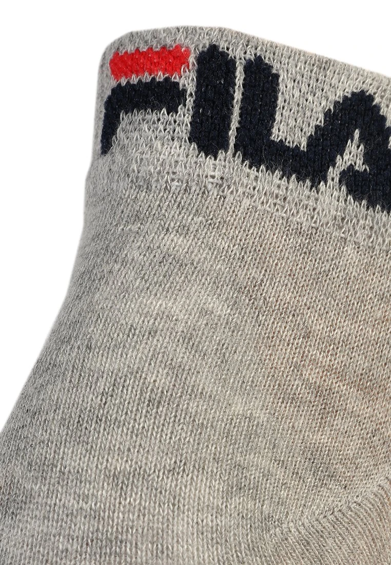Fila QUARTER PLAIN 6 PACK - Socken - Grey 4 Fila QUARTER PLAIN 6 PACK - Socken - Grey – Bild 2