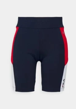 Fila SHORT HELENA - Tights - Navy/white -Fila Verkaufe 3c96be843d334c1a83b4dd890b4c2261
