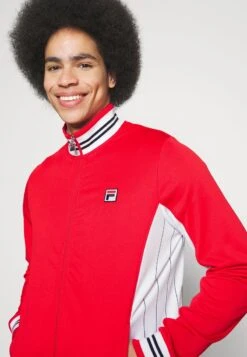 JACKET BJÖRN - Trainingsjacke - Fila Red/white -Fila Verkaufe 3cf2eb1743e747f58cd3ad0f8d34be7c
