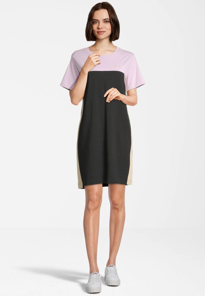 Fila BALIKESIR - Jerseykleid - Black Fair Orchid Fields Of Rye 4 Fila BALIKESIR - Jerseykleid - Black Fair Orchid Fields Of Rye – Bild 2