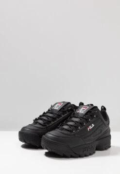 Fila DISRUPTOR - Trainers - Black -Fila Verkaufe 43e99d3550c048f3af0a8fe89e075386