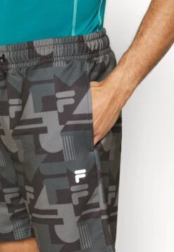 Fila RIWNE REGULAR SHORTS - Kurze Sporthose - Black Beauty React -Fila Verkaufe 44ca6303908a4588a31a6240a05bda21