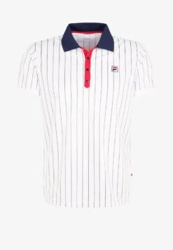 Fila STRIPES - Poloshirt - White/peacot Blue/red 13 Fila STRIPES - Poloshirt - White/peacot Blue/red -Fila Verkaufe 450999f09e2c492085b208139f70bdcd