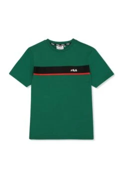 Fila CAMPASSO REGULAR - T-Shirt Print - Green Jacket