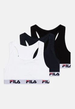 Fila JUNIOR GIRL 3 PACK - Unterhemd/-shirt - Black/navy/white