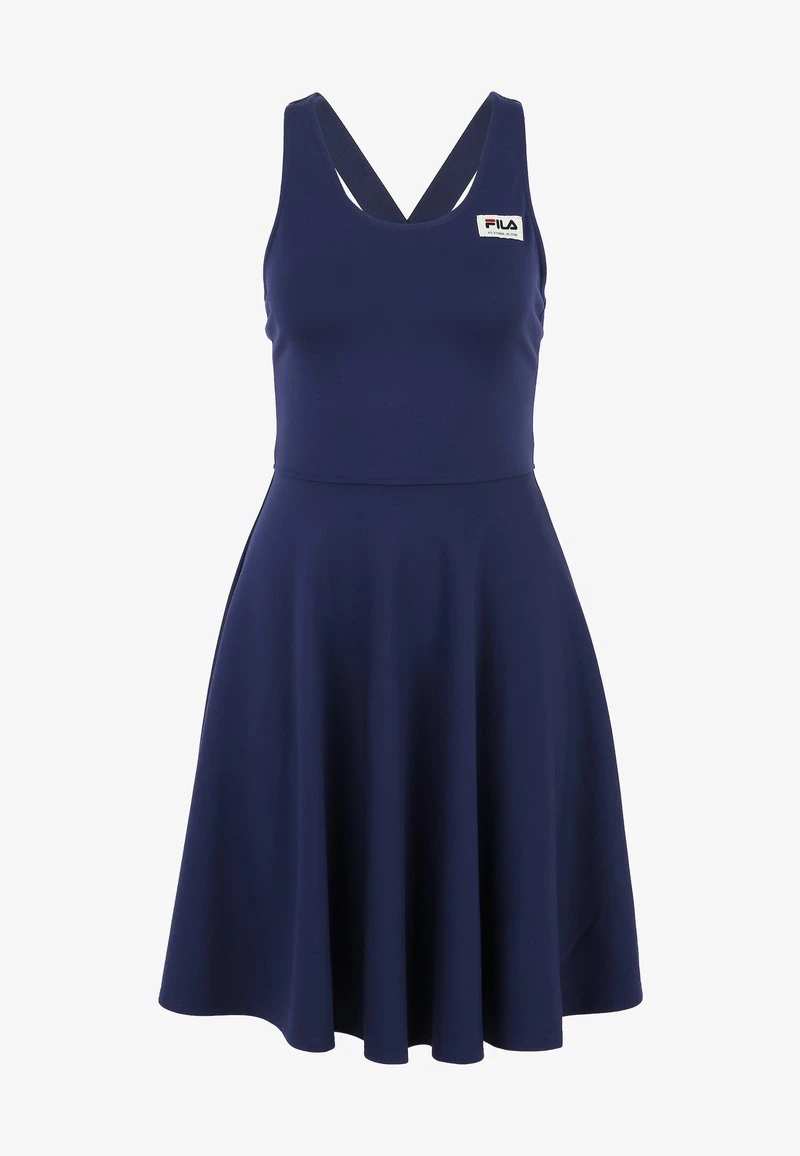 Fila TELDAU SKATER - Jerseykleid - Medieval Blue 6 Fila TELDAU SKATER - Jerseykleid - Medieval Blue – Bild 4