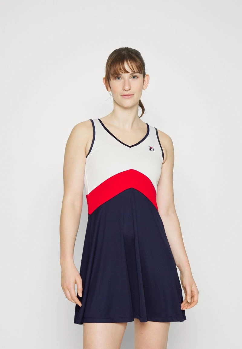 Fila GLORIA - Sportkleid - Navy/white 3 Fila GLORIA - Sportkleid - Navy/white