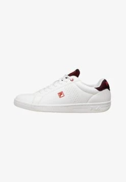 CROSSCOURT NT - Sneaker Low - White-fila Red