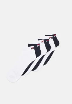Fila QUARTER PLAIN 6 PACK - Socken - Navy/white