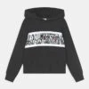 Fila BRUJAS CROPPED HOODY - Sweatshirt - Black Beauty/bright White -Fila Verkaufe 529b3ab4e76a4bf4963451d05486e60f
