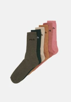 Fila CREW TENNIS 6 PACK UNISEX - Socken - Sacramento/olive/sax/ash Grey/sand Beige/ecru -Fila Verkaufe 5327969a19e44397836b2ec886d931ce 1