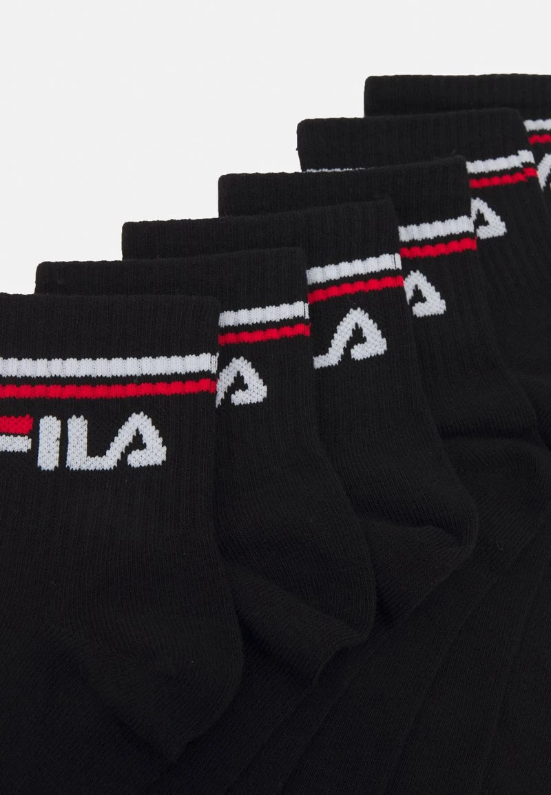 Fila URBAN QUARTER 6 PACK UNISEX - Socken - Black 4 Fila URBAN QUARTER 6 PACK UNISEX - Socken - Black – Bild 2
