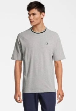 Fila BILOXI TEE - T-Shirt Basic - Light Grey Melange -Fila Verkaufe 54539cb339fc47199936420712e5ac1f 1