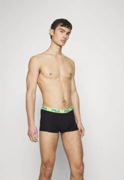 Fila MAN BOXER 3 PACK - Panties - Deep Ocean/magenta/lime