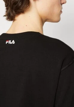Fila BARBIAN CREW UNISEX - Sweatshirt - Black -Fila Verkaufe 62482aca2c0d461986eada788e4d5eb5