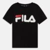 Fila BAIA MARE CLASSIC LOGO TEE UNISEX - T-Shirt Print - Black