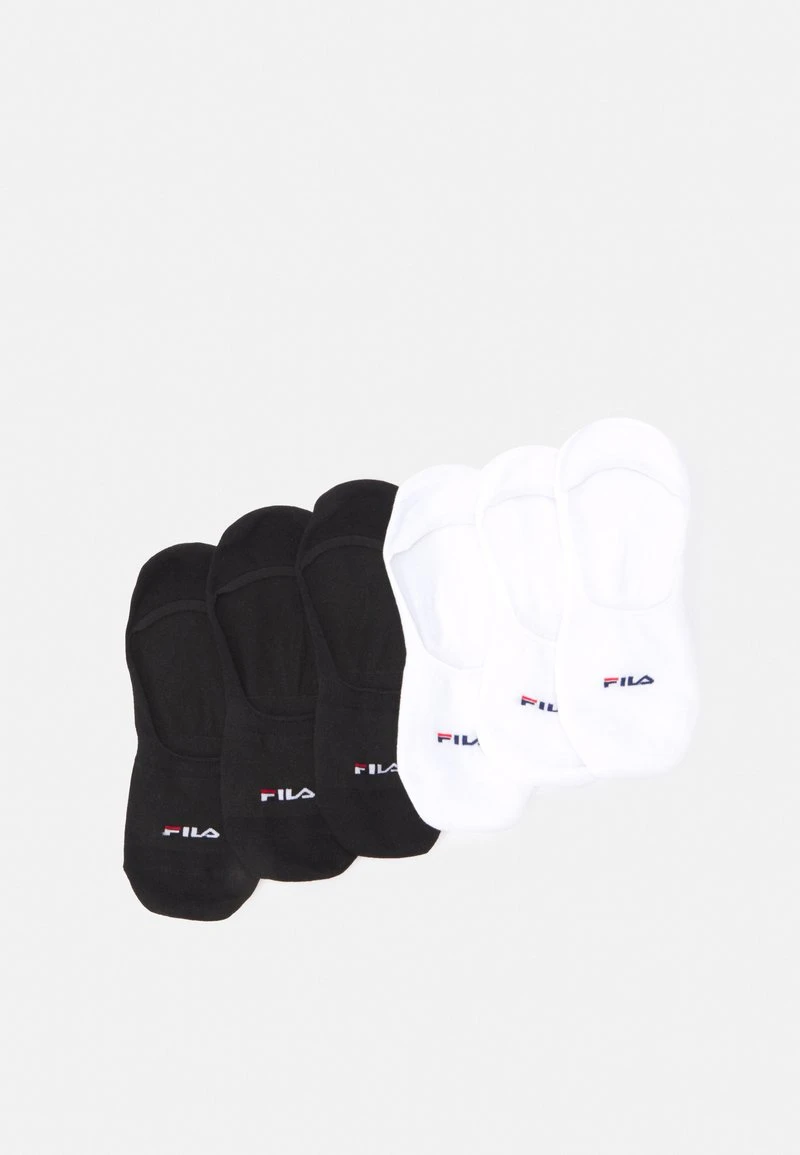 Fila GHOST SOCKS 6 PACK UNISEX - Socken - Black/white 3 Fila GHOST SOCKS 6 PACK UNISEX - Socken - Black/white
