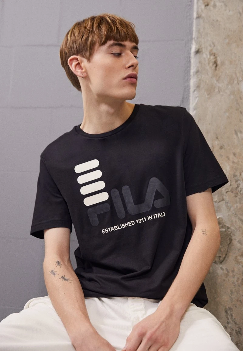 Fila BIPPEN TEE - T-Shirt Print - Black 3 Fila BIPPEN TEE - T-Shirt Print - Black