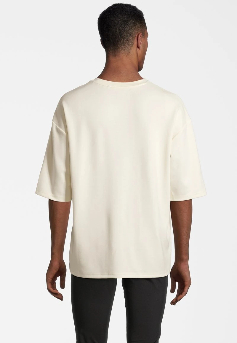 Fila CASTELLAR - T-Shirt Basic - Antique White 5 Fila CASTELLAR - T-Shirt Basic - Antique White – Bild 3