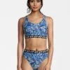 Fila SALINAS AOP RACER SET - Bikini - Blue Acrylic Aop -Fila Verkaufe 686ad432c9db4f30a13188272aafc8ed