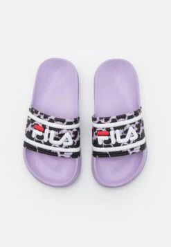 Fila MORRO BAY UNISEX - Pantolette Flach - Purple/black -Fila Verkaufe 691a995ff0a040a099674dcc6baad8e3