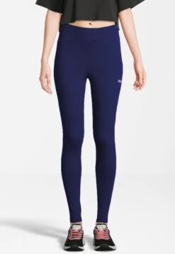 Fila APPAREL BENNDORF HIGH WAIST - Tights - Medieval Blue
