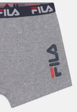 Fila JUNIOR BOY 3 PACK - Panties - Grey/black -Fila Verkaufe 69a27a94c2954edaa43fe4b3040524b5