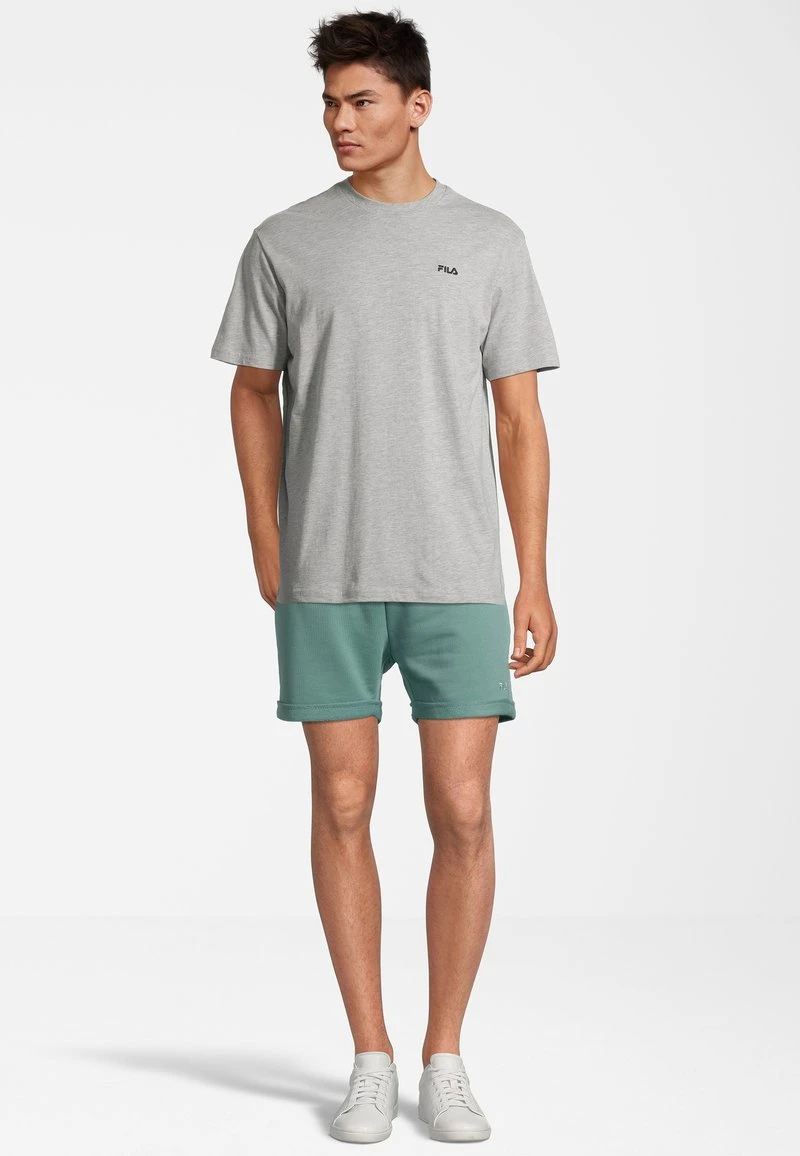 Fila APPAREL BERLOZ - T-Shirt Basic - Light Grey Melange 4 Fila APPAREL BERLOZ - T-Shirt Basic - Light Grey Melange – Bild 2