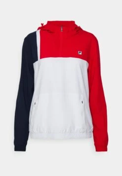 Fila MARLA - Trainingsjacke - White/red -Fila Verkaufe 7356f9940c9a476d94322071dc0ecb19