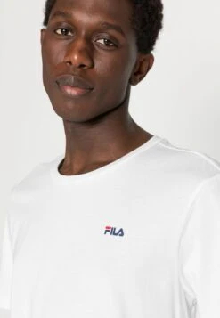 Fila BROD TEE 2 PACK - T-Shirt Basic - Bright White/medieval Blue -Fila Verkaufe 74b45c6cd55a42e7b2e2f3a384459aae
