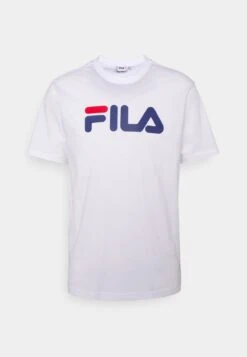 Fila BELLANO TEE UNISEX - T-Shirt Print - Bright White