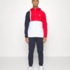 Fila TRACKSUIT HANNO SET - Trainingsanzug - White/red -Fila Verkaufe 76b60af00bc940c7ab670b958984a1c6