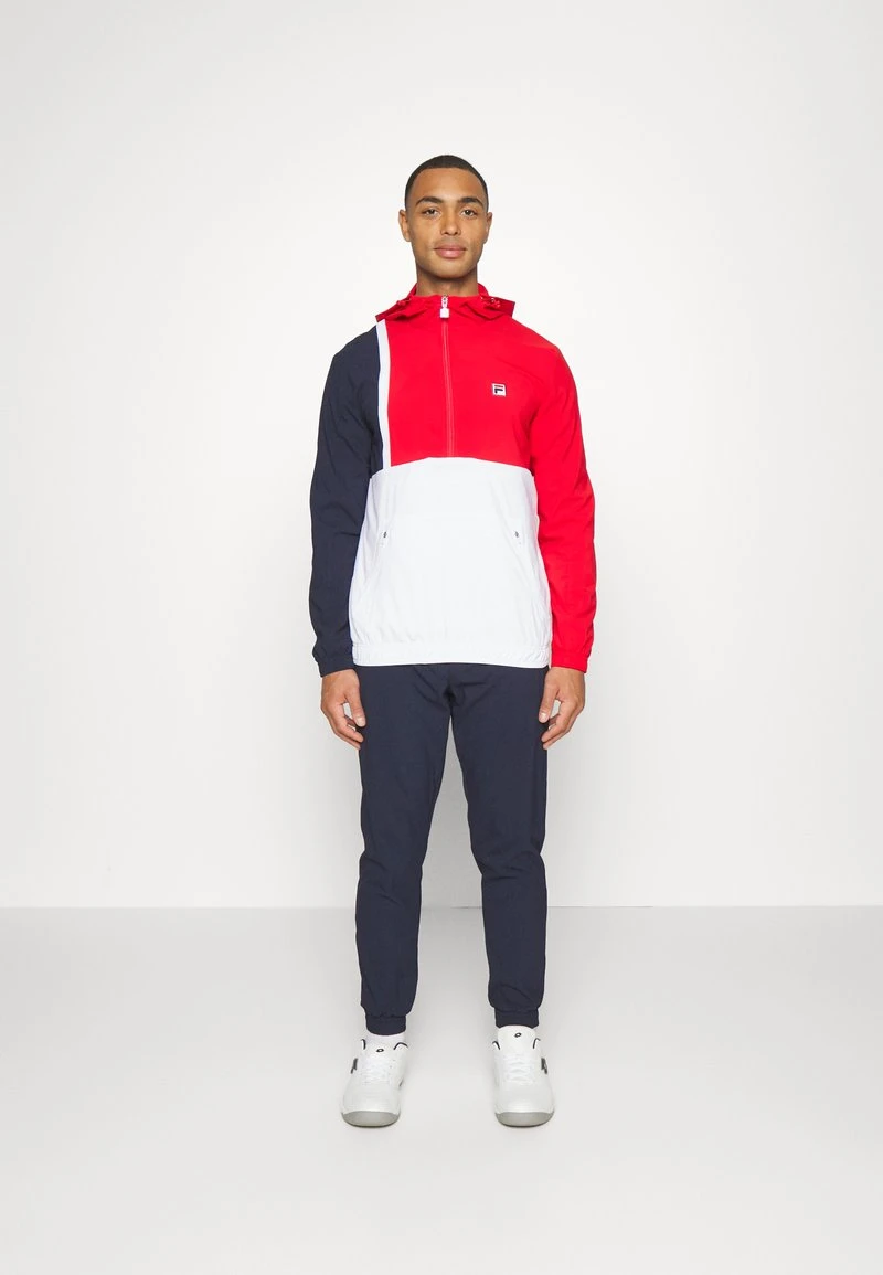 Fila TRACKSUIT HANNO SET - Trainingsanzug - White/red 3 Fila TRACKSUIT HANNO SET - Trainingsanzug - White/red