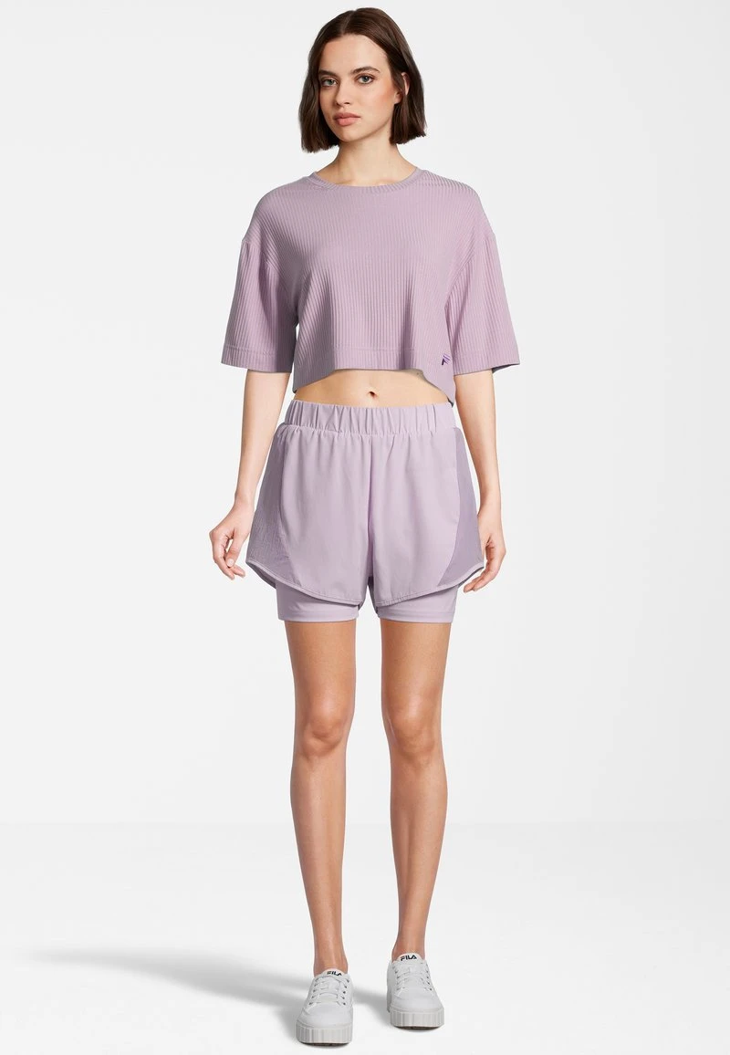 Fila APPAREL CAMPIONE CROPPED TEE - T-Shirt Basic - Fair Orchid 4 Fila APPAREL CAMPIONE CROPPED TEE - T-Shirt Basic - Fair Orchid – Bild 2