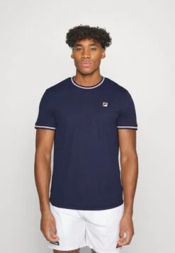 Fila MARLON - Sport T-shirt - Navy -Fila Verkaufe 795cc0da015f467fb41464b407cd822e 1