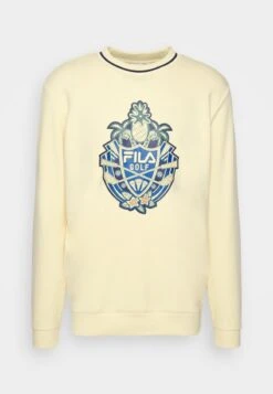 Fila TOSTEDT CREW - Sweatshirt - Pale Banana -Fila Verkaufe 7b1d5d68e4e64686b8db777abd0e3cb6