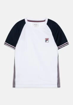Fila MALTE BOYS - T-Shirt Print - White/red -Fila Verkaufe 7b71cce513814f7d848358983a85c64b