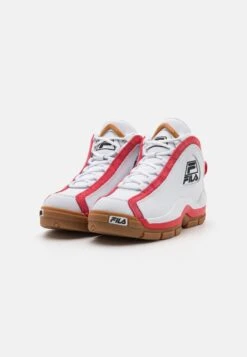 Fila GRANT HILL EURO BASKET MID UNISEX - Sneaker High - White/red 12 Fila GRANT HILL EURO BASKET MID UNISEX - Sneaker High - White/red -Fila Verkaufe 7efbff2d3b8746b09ec199e36a304f70
