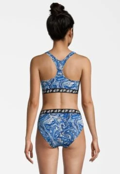 Fila SALINAS AOP RACER SET - Bikini - Blue Acrylic Aop -Fila Verkaufe 80c1011bf04c4c79a3a4f8dbbea9b682