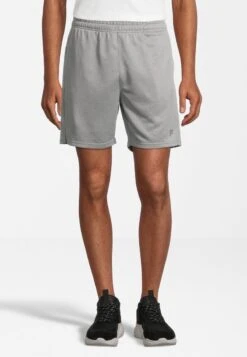 Fila LICH - Kurze Sporthose - Light Grey Melange -Fila Verkaufe 845d3d320fef46b9b9d105e4f12ce1b0 1