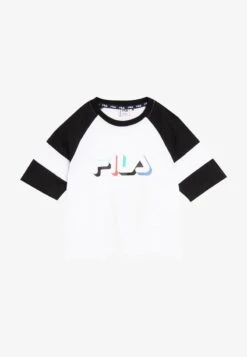 Fila T-Shirt Print - Bright White/black Beauty -Fila Verkaufe 85dbb2c3414a46c381c1b62cfe74a534 1