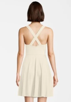 Fila TELDAU SKATER - Jerseykleid - Antique White -Fila Verkaufe 8690321ae9964511913acdfb20972de6