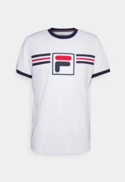 Fila OSCAR - Sport T-shirt - White -Fila Verkaufe 869745a6b7f44bbc8dd83ead9f8b8e9f
