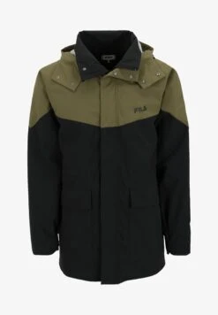 Fila APPAREL TANVALD - Parka - Moonless Night/burnt Olive -Fila Verkaufe 87be30657a3647b5842649d9a69c7718