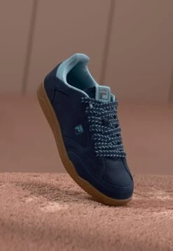 Fila SLANTSHOT - Trainers - Navy/cameo Blue