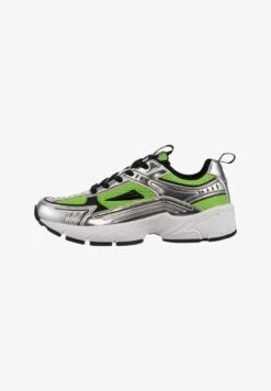 Fila FOOTWEAR 2000 STUNNER LOW - Sneaker Low - Jasmine Green-silver