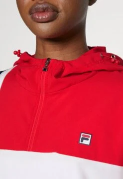 Fila MARLA - Trainingsjacke - White/red -Fila Verkaufe 8ec216ba0a834eb28bea504ed2098617