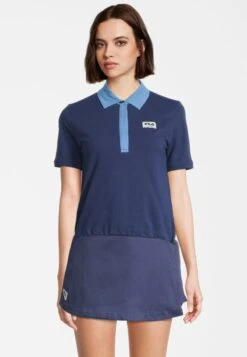 Fila APPAREL TARBECK CROPPED TEE - Poloshirt - Medieval Blue