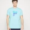 Fila NEVIO - T-Shirt Print - Blue Radiance -Fila Verkaufe 8fc7cc4799254e2fa79137adc5f072af