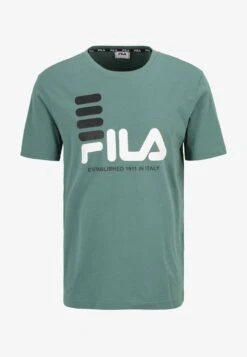 Fila BIPPEN - T-Shirt Print - Blue Spruce -Fila Verkaufe 95ddc37d0f2543089e53aa35e77c1f41